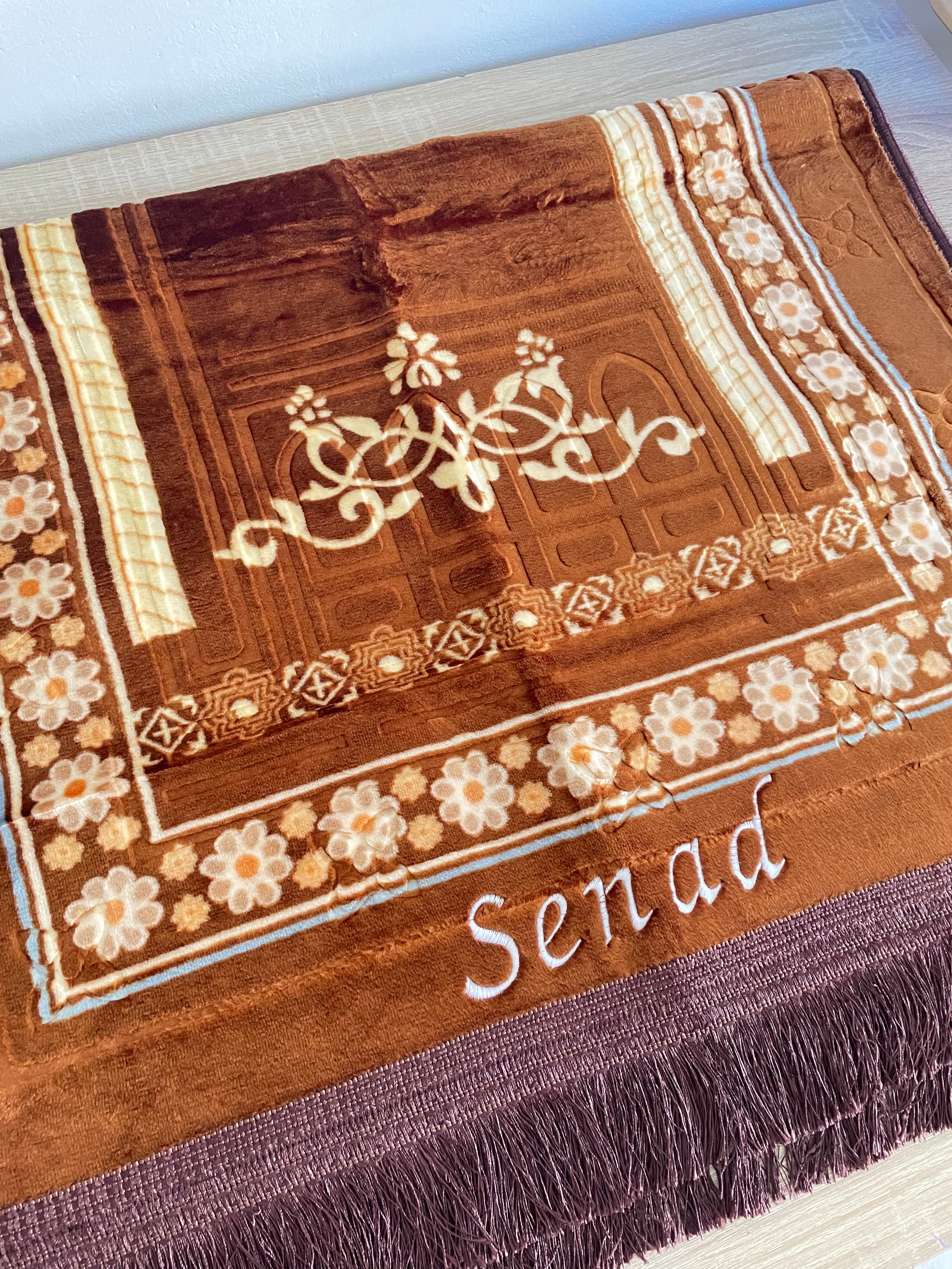 Gepolsterter Gebetsteppich (optional mit Namen 🪡 )